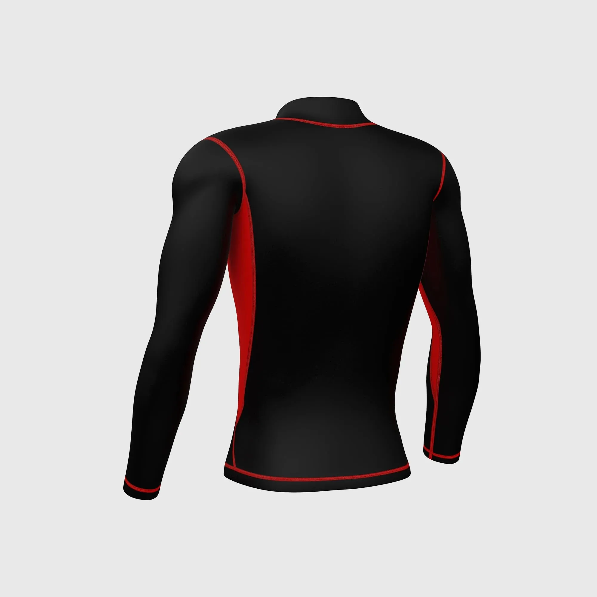 Fdx Inorex Red Men's & Boy's Thermal Winter Base Layer Compression Top