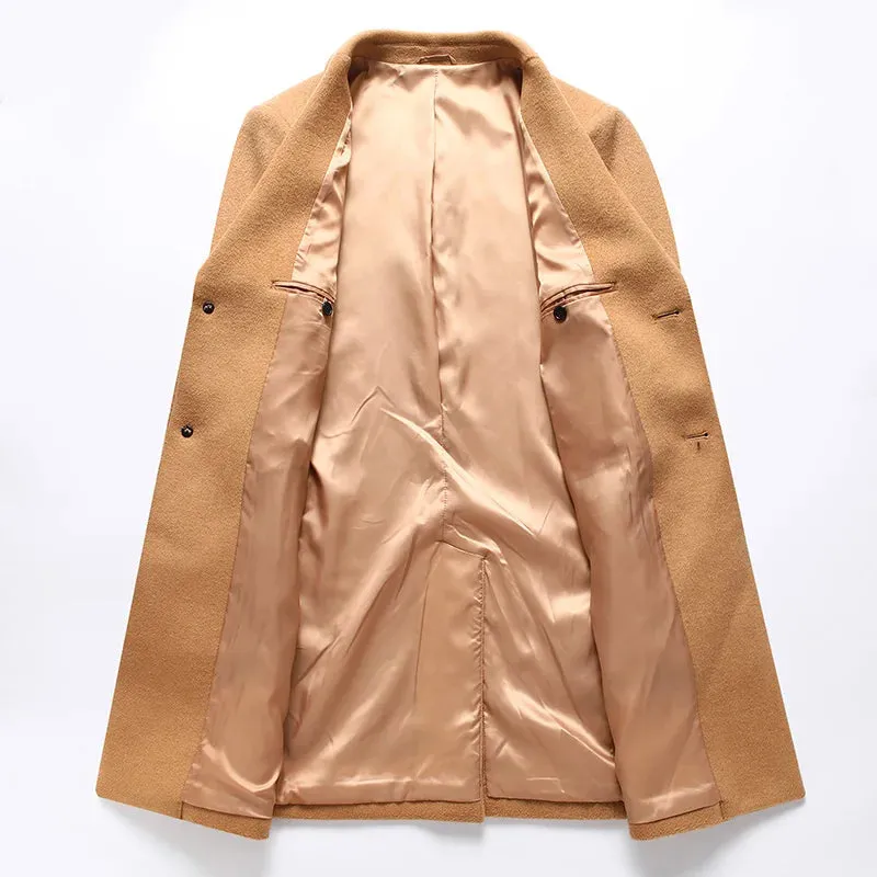 Funki Buys | Jackets | Men's Wool Trench Coat