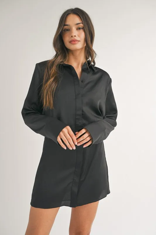 GLORIA SHIRT DRESS Sale. No Returns.