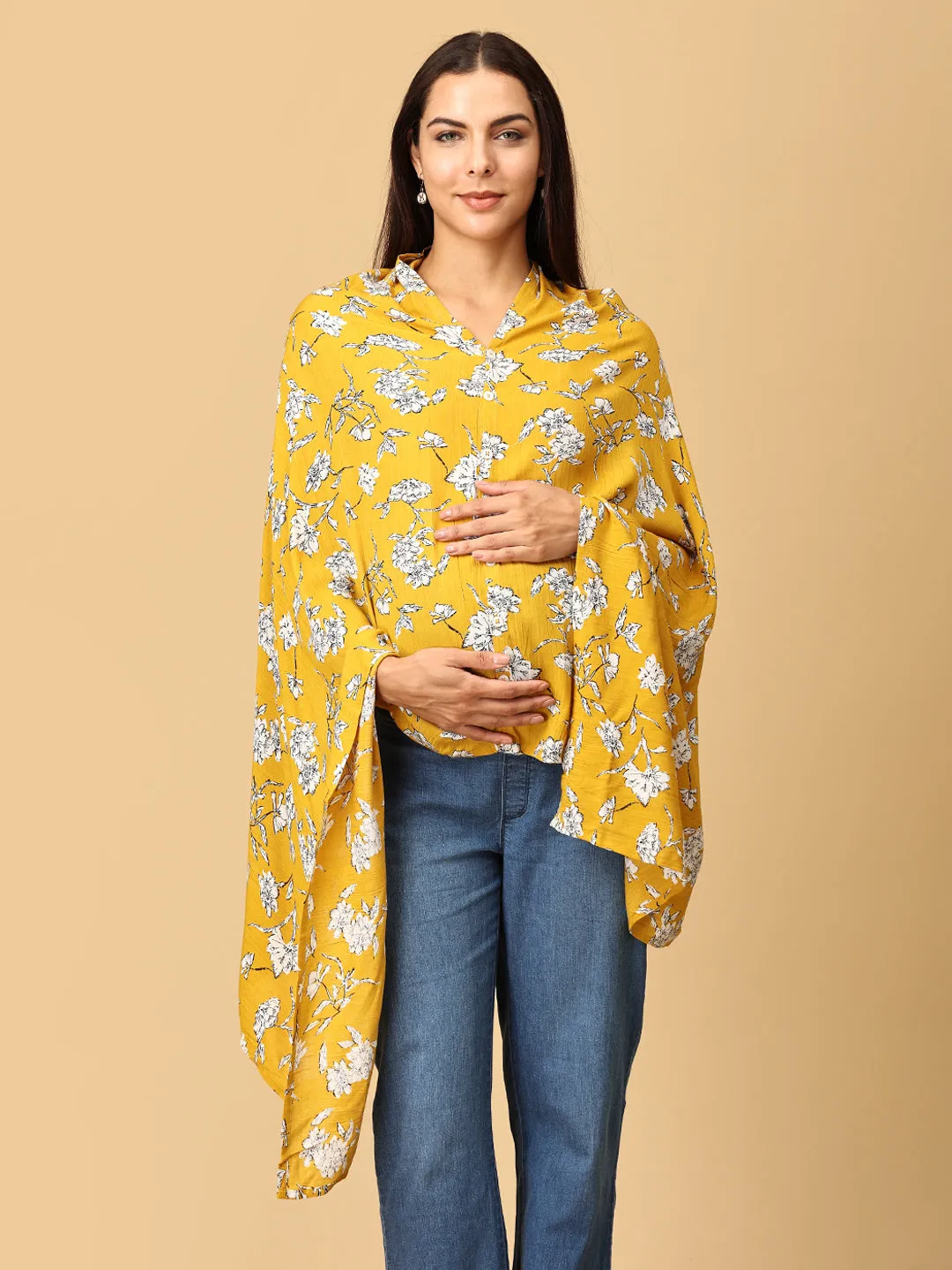 Golden Garden Nursing Cover And Top