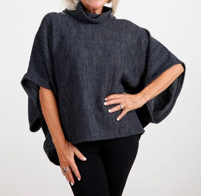 Goose Island 1165 Cowl Neck Poncho (20 Colours)