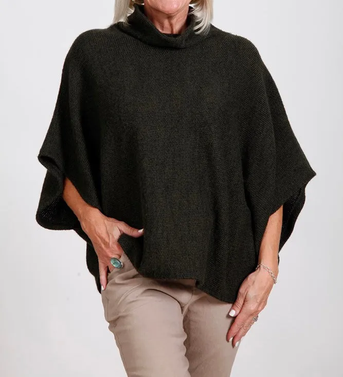 Goose Island 1165 Cowl Neck Poncho (20 Colours)