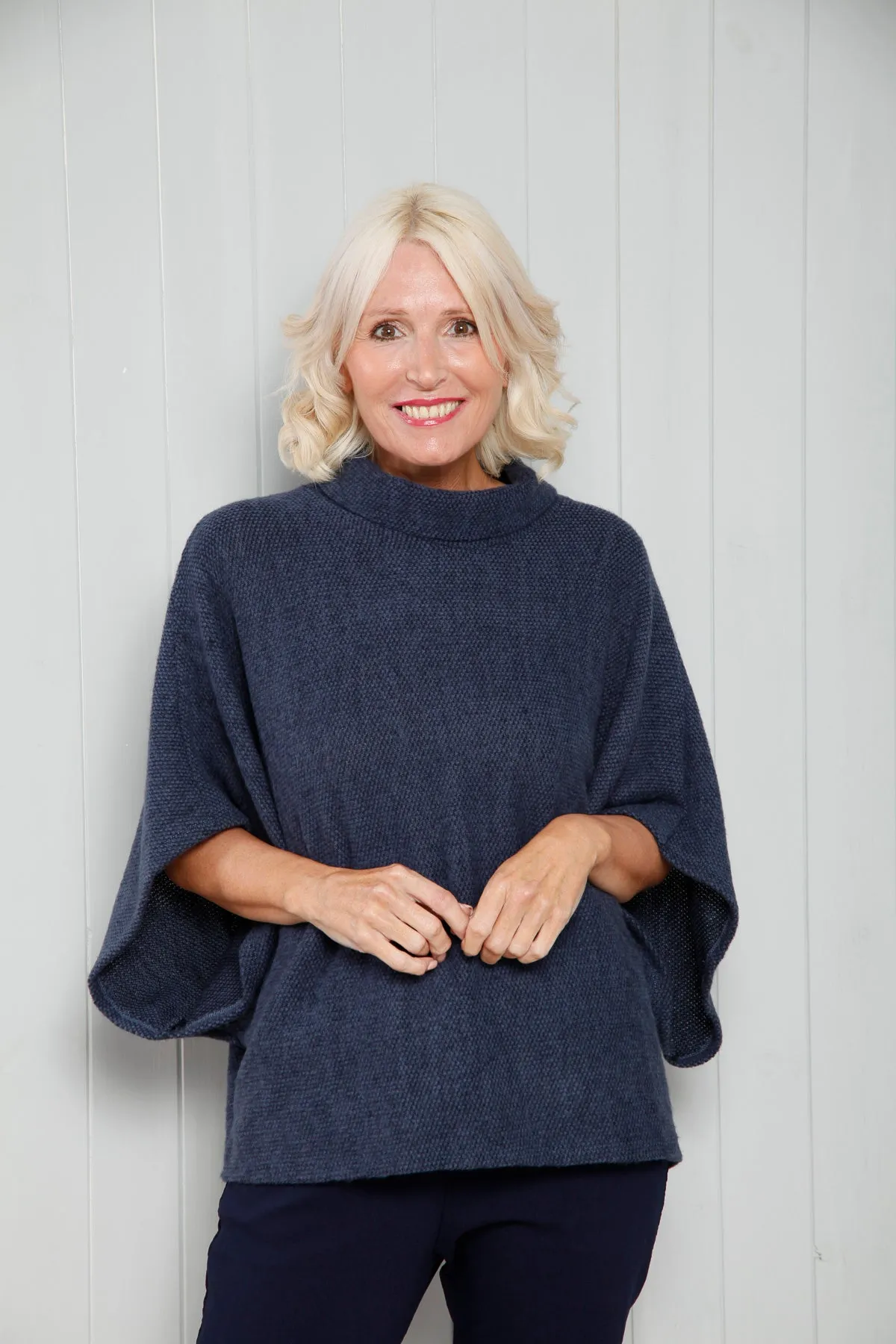 Goose Island 1165 Cowl Neck Poncho (20 Colours)