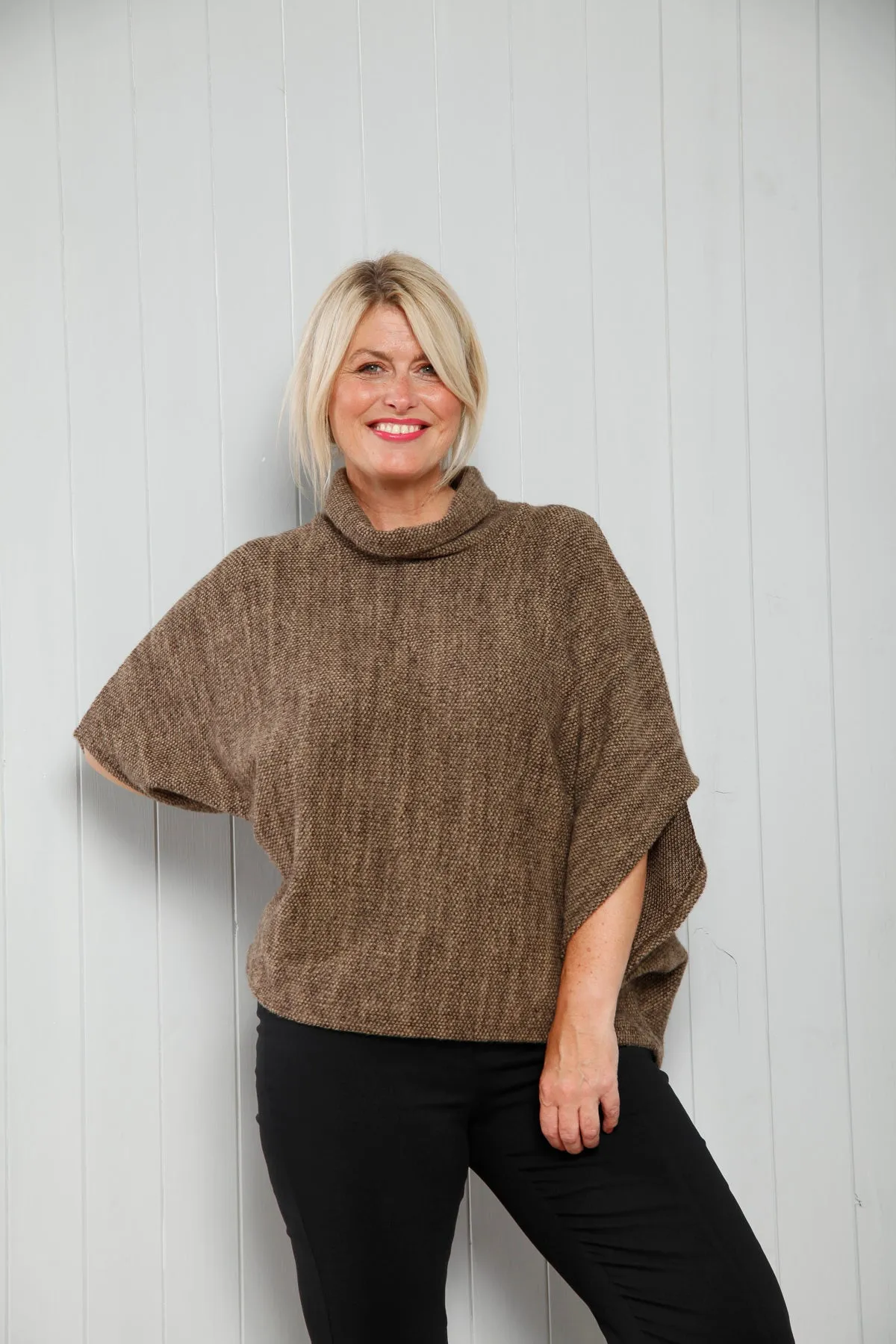 Goose Island 1165 Cowl Neck Poncho (20 Colours)