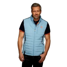 Gulf Performance Puffer Vest in Sky Blue