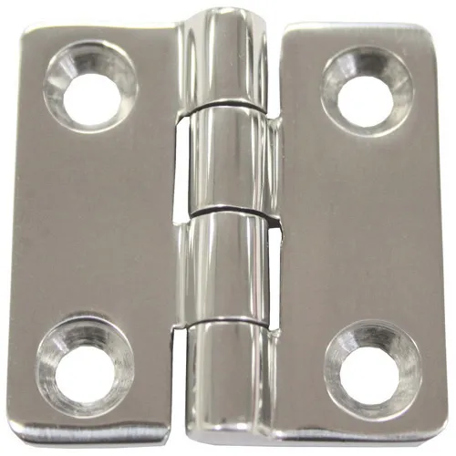 Hinge - Cast 316 Stainless Steel - Low Profile - 38mm