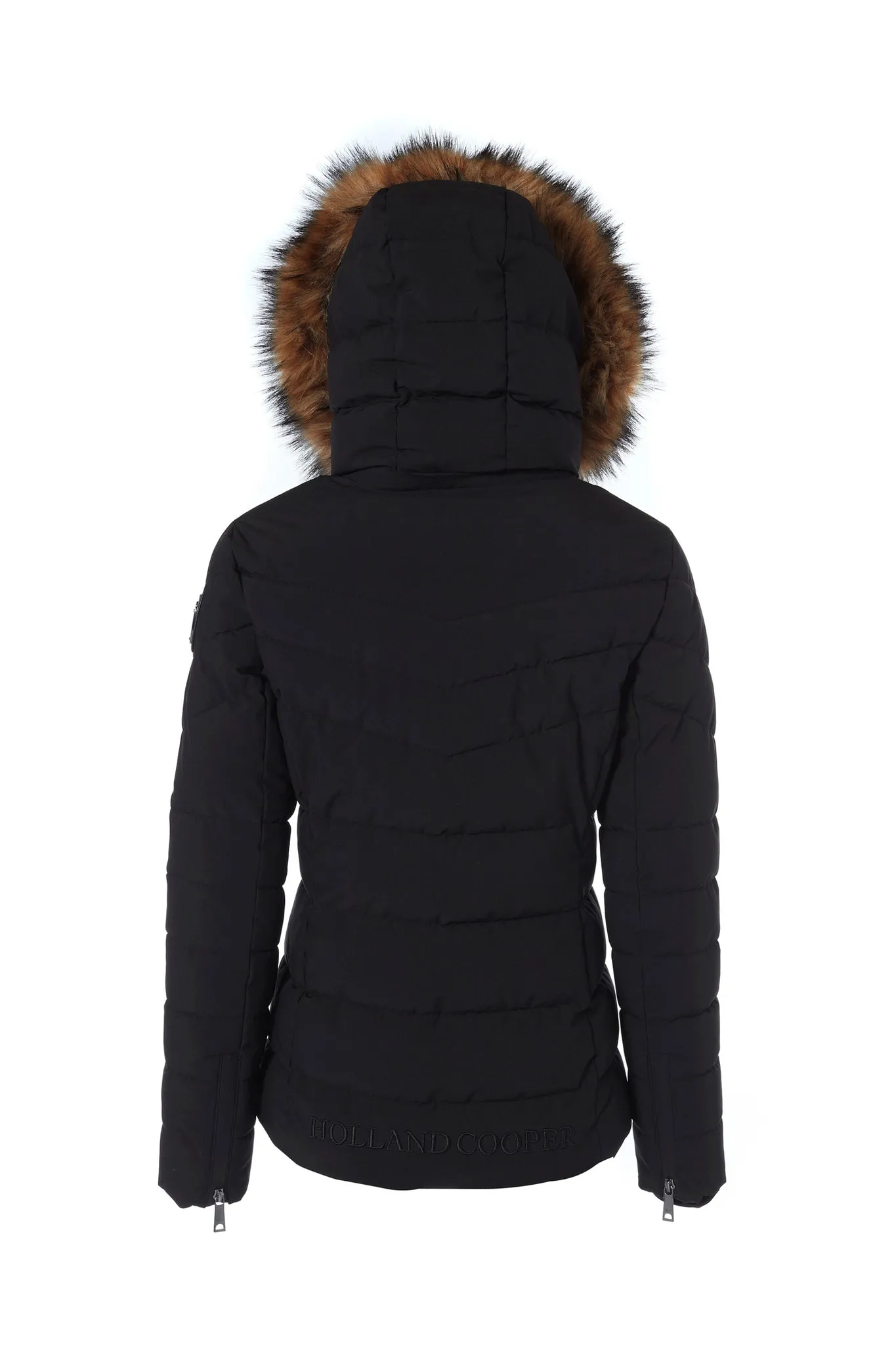 Holland Cooper Whistler Puffer Jacket in Black