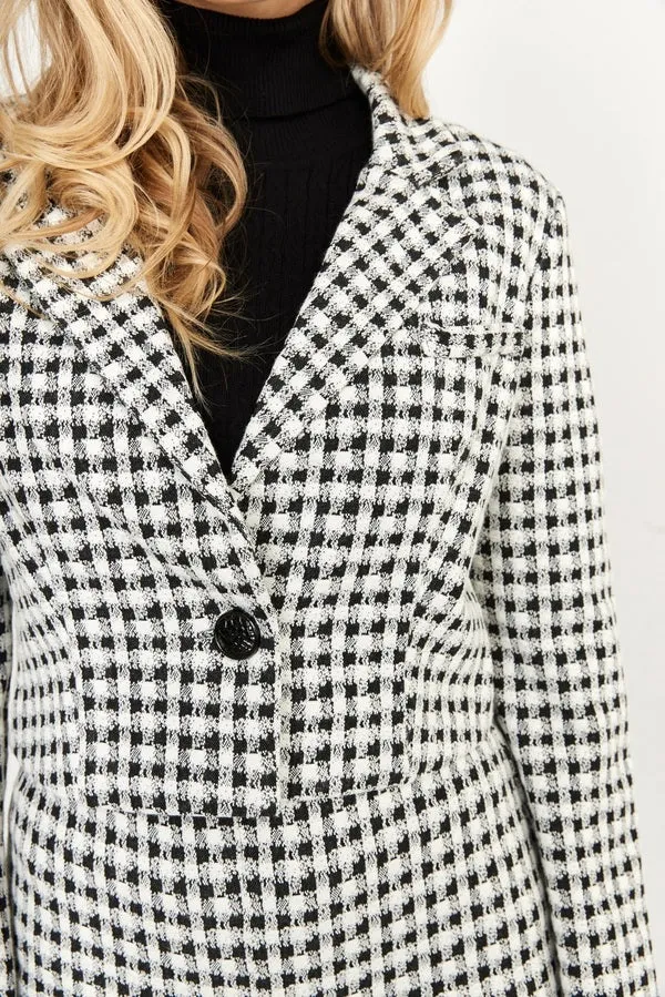 HOUNDSTOOTH JACKET