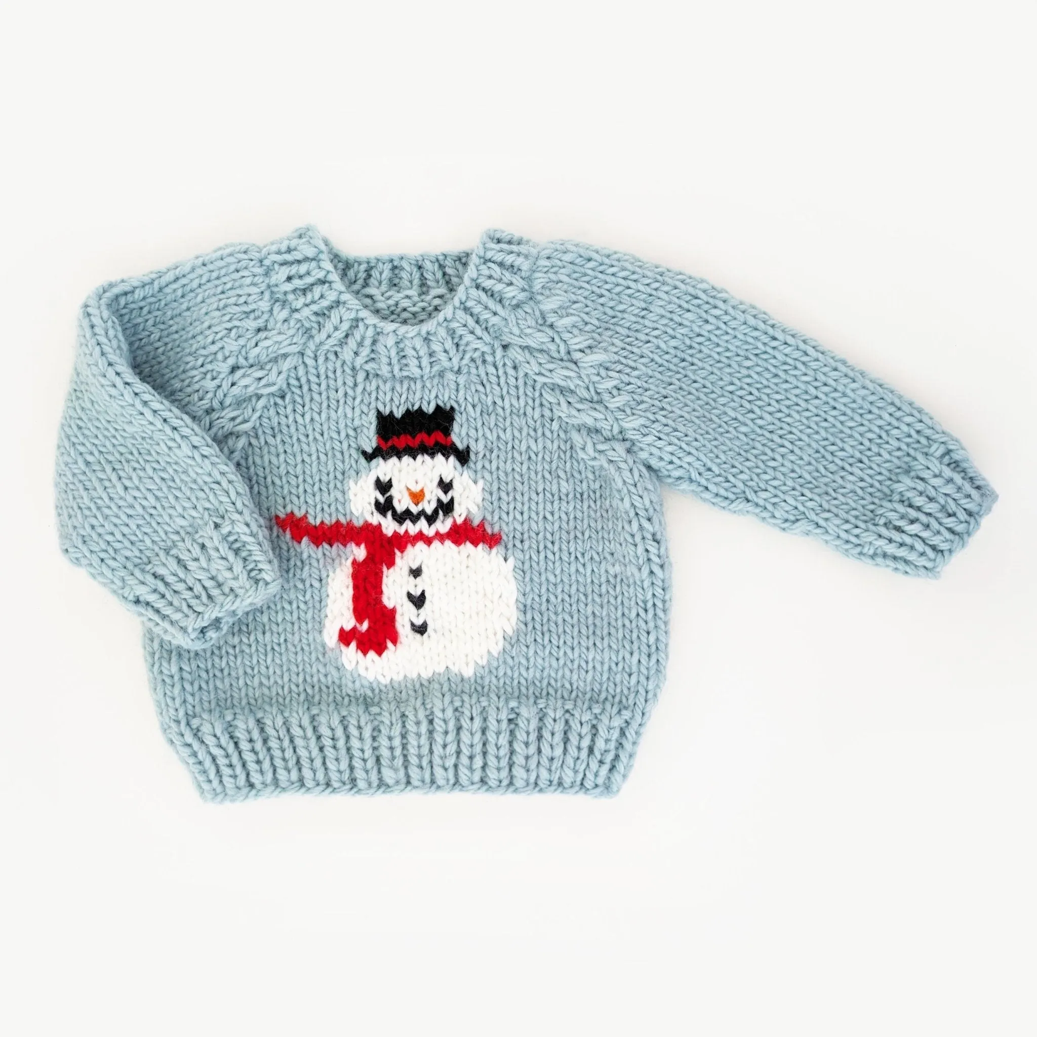 Huggalugs Crewneck in Frosty Snowman