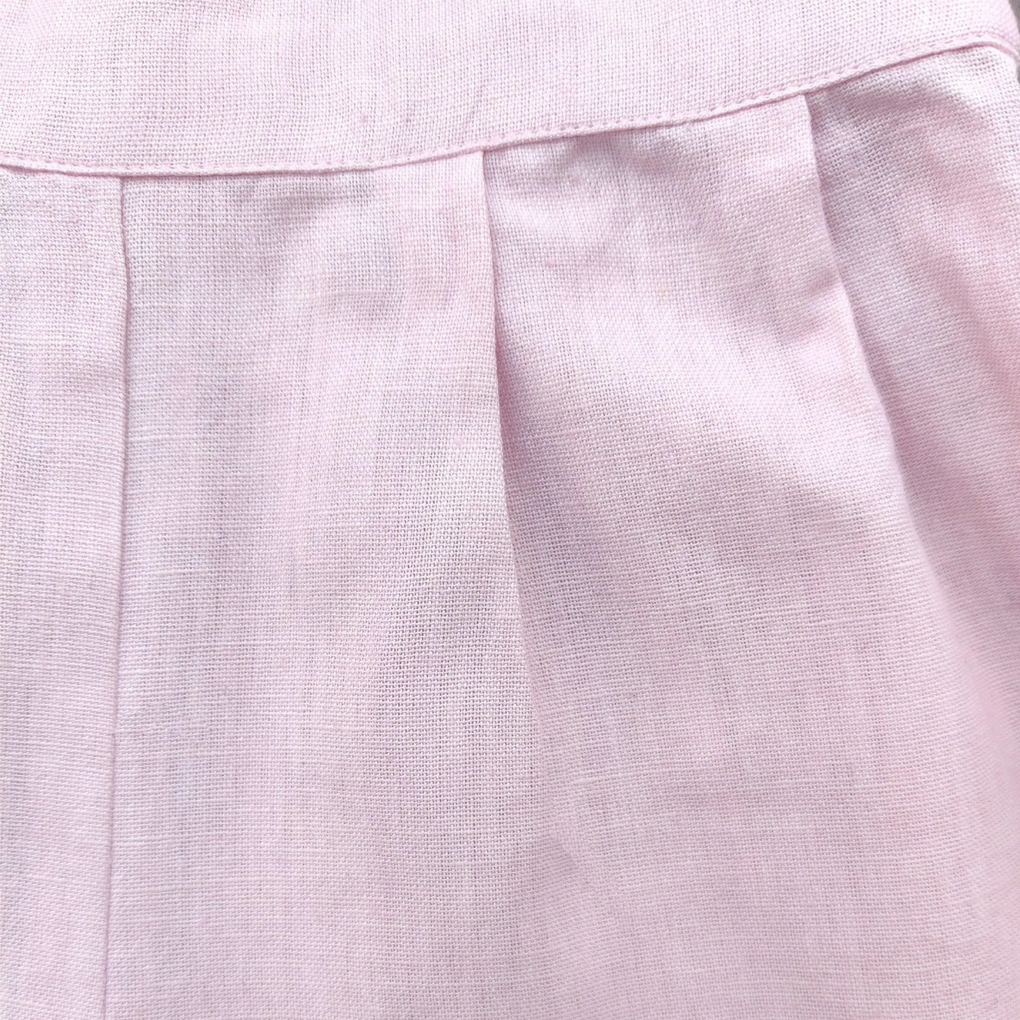 Ikeda Designs Solid color Shorts- Pink