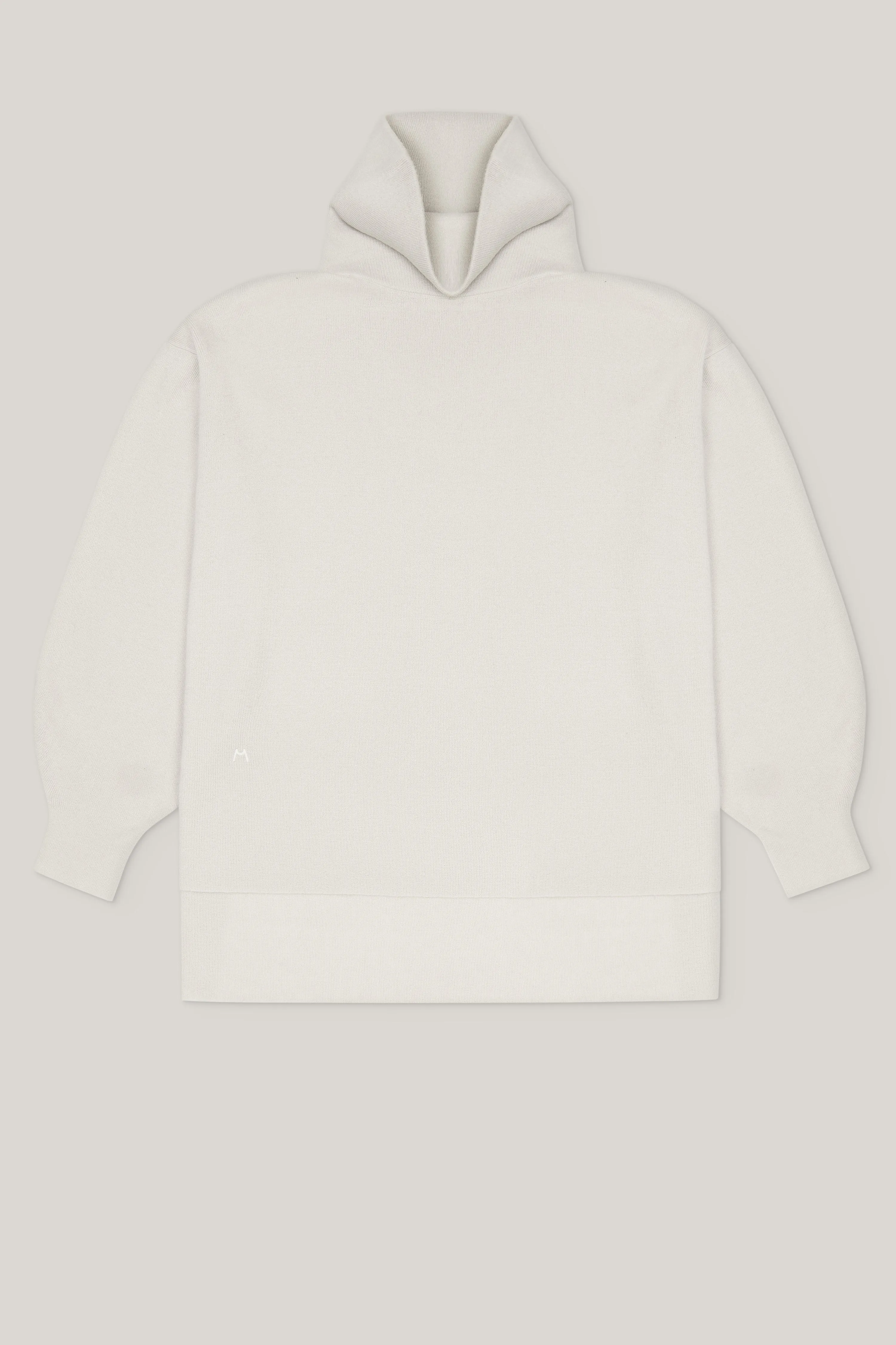 In the Form Turtleneck Sweater - Bone Grey