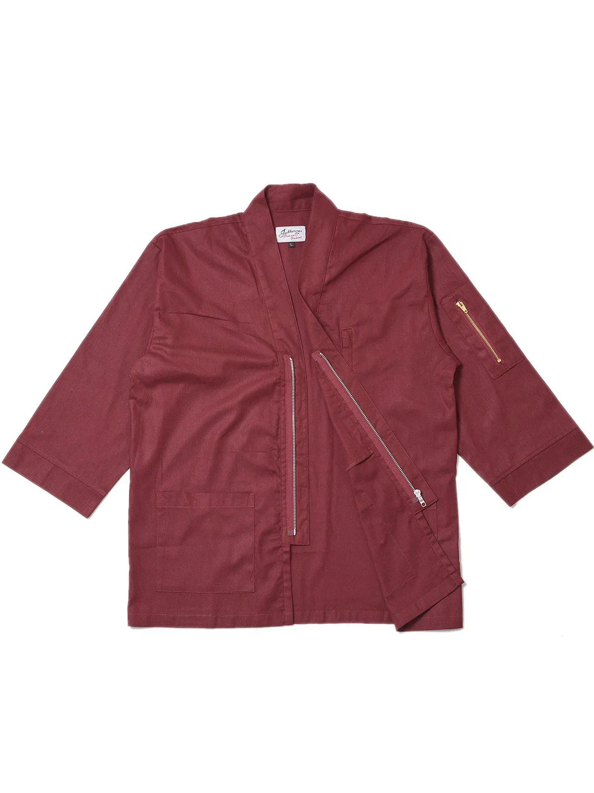 Jackhammer Ramie Tenchu Jacket Sangria