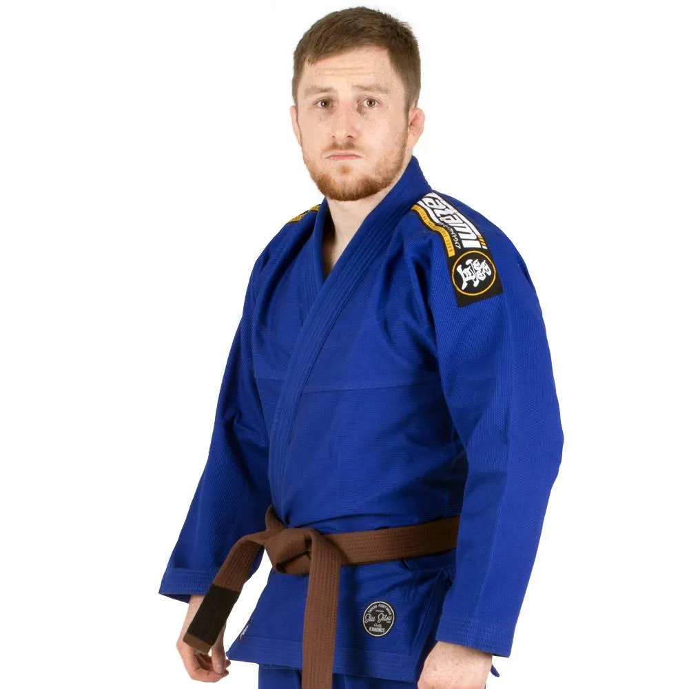 Kimono Brazilian Jiu Jitsu TATAMI Nova Absolute Gi - Albastru (Centura Alba Inclusa)