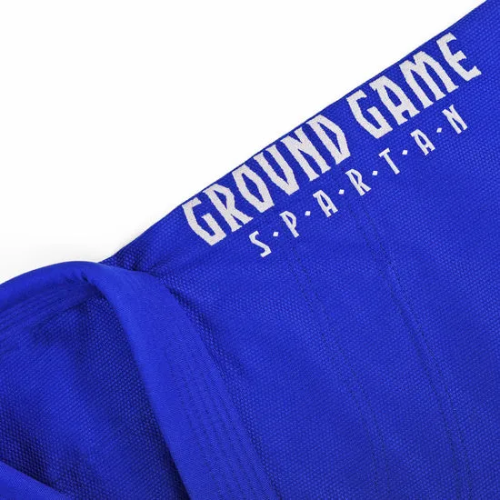 Kimono Copii Brazilian Jiu Jitsu GROUND GAME Spartan - Albastru