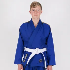 Kimono Copii Brazilian Jiu Jitsu TATAMI Nova Absolute Gi - Albastru (Centura Alba Inclusa)