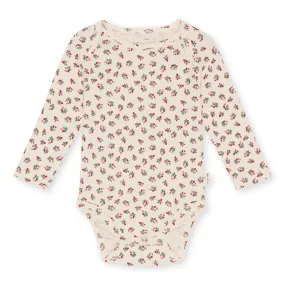 Konges Sløjd Classic Longsleeve Newborn Body Gots | Fleur Tricolore