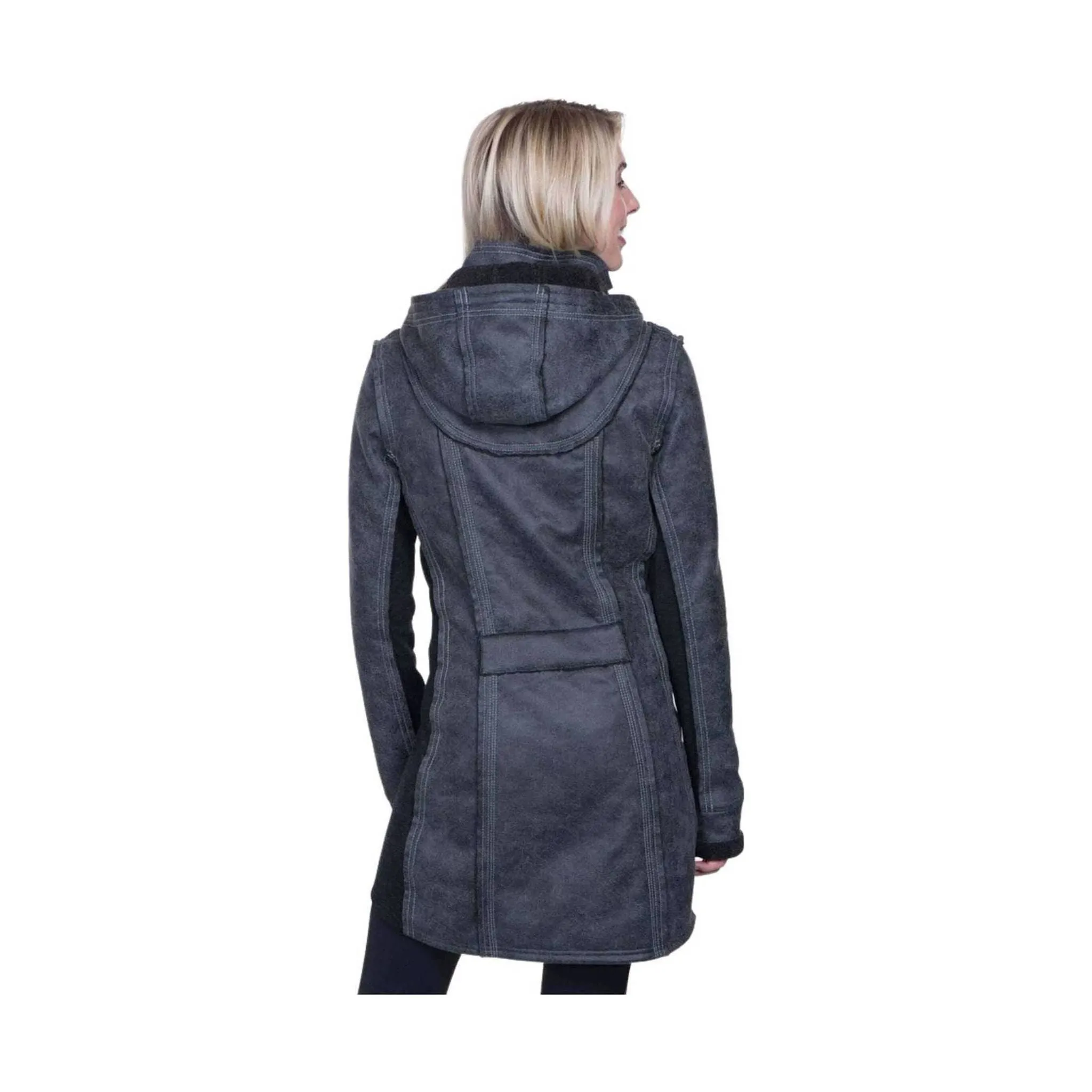 Kuhl Women's Dani Sherpa Trench - Raven