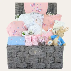 Large Baby Girl Gifts Hamper Memories & Milestones