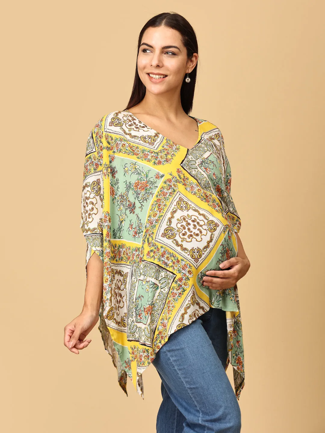 Marigold Magic Nursing Cover And Top