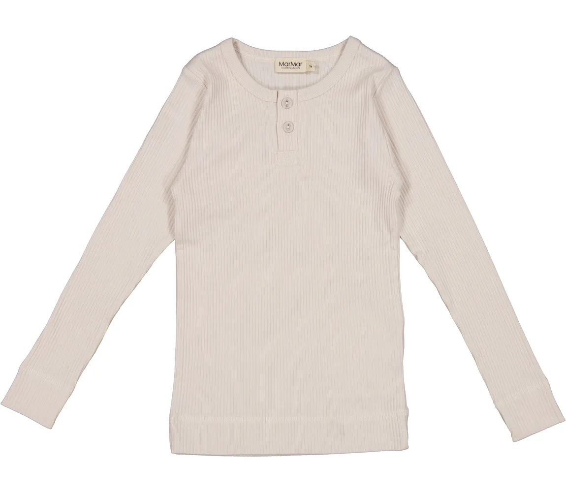 MarMar Ribbed Long Sleeve Henley Shirt (Spring Colors)