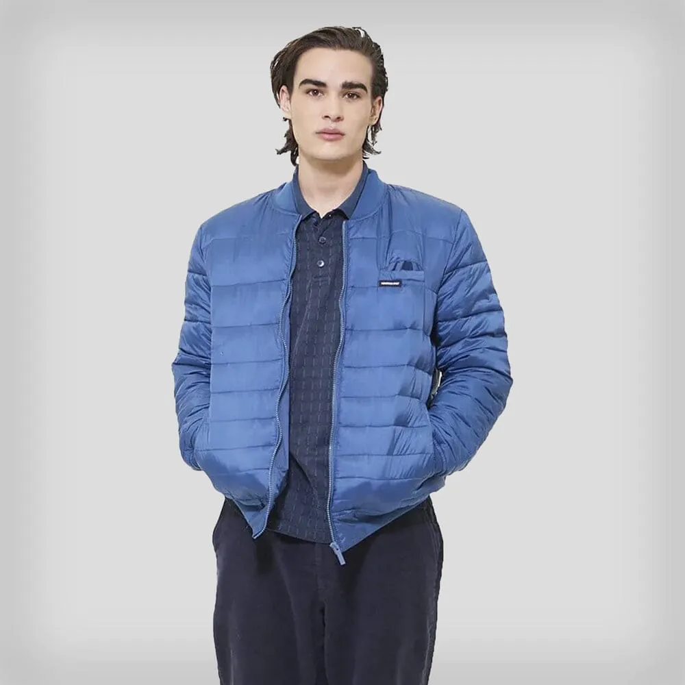 Members Only Men's Solid Puffer Jacket