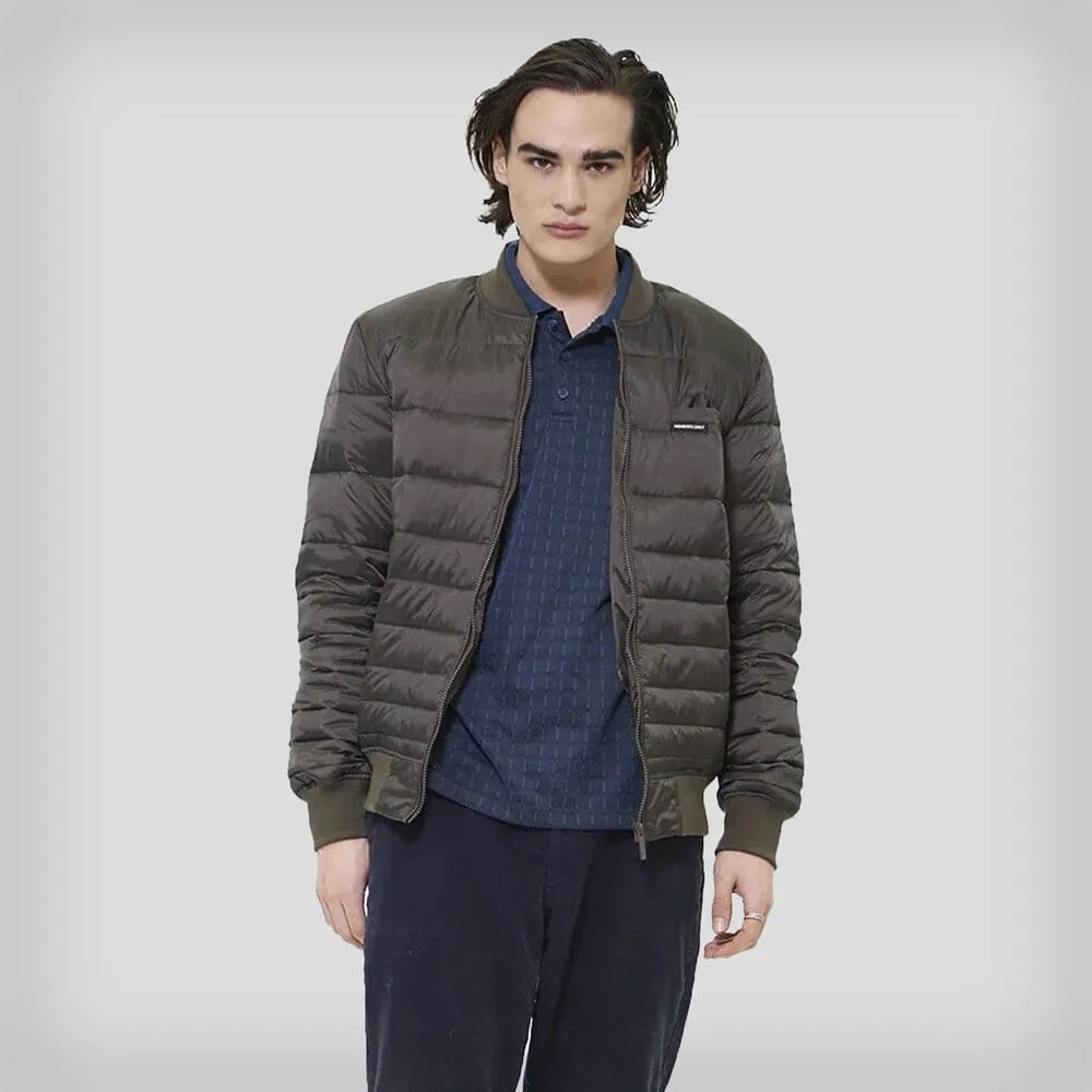 Members Only Men's Solid Puffer Jacket