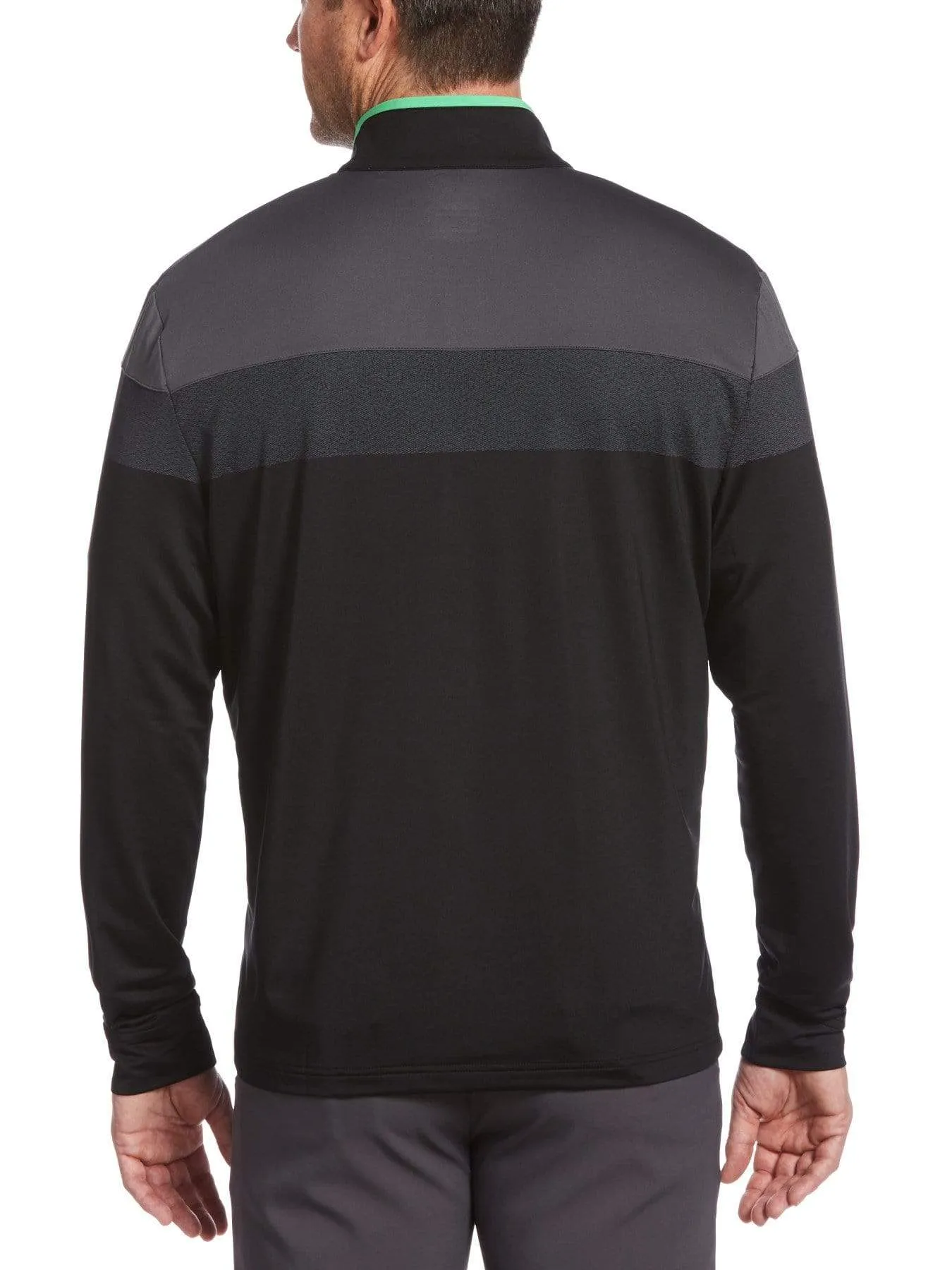 Mens Chest Block 1/4 Zip Pullover