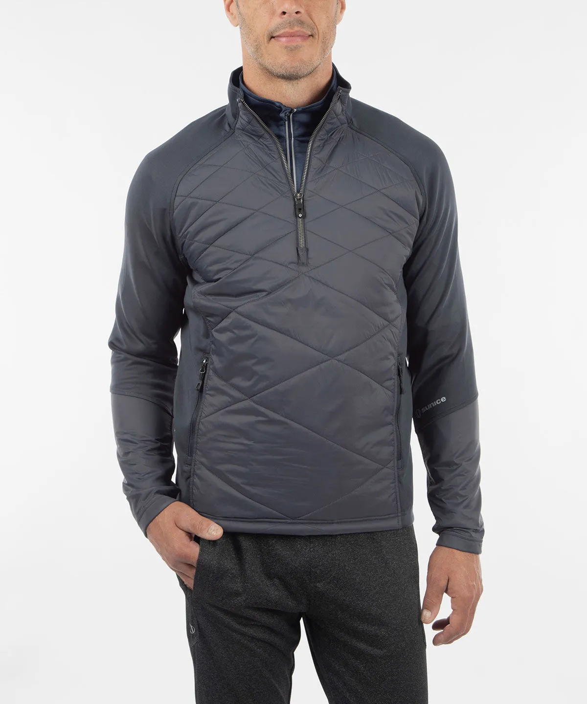 Men's Duke Hybrid Thermal Stretch Half-Zip Pullover