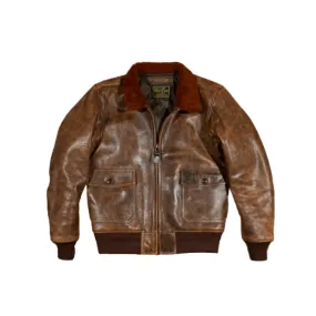 Men's G-1 Military Flight Leather Jacket