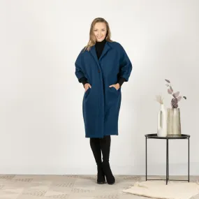 Midi Loose Winter Overcoat