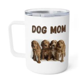 Mini Doodle Dog Mom Insulated Coffee Mug, 10oz  for hot and cold drinks