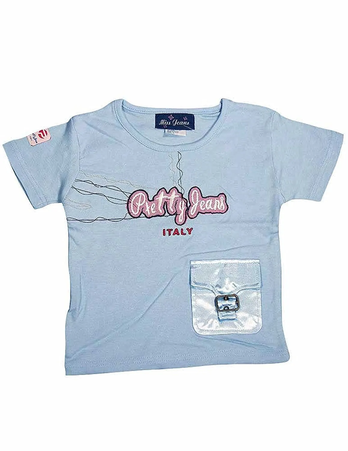 Miss Jeans - Little Girls' Short Sleeved Tee