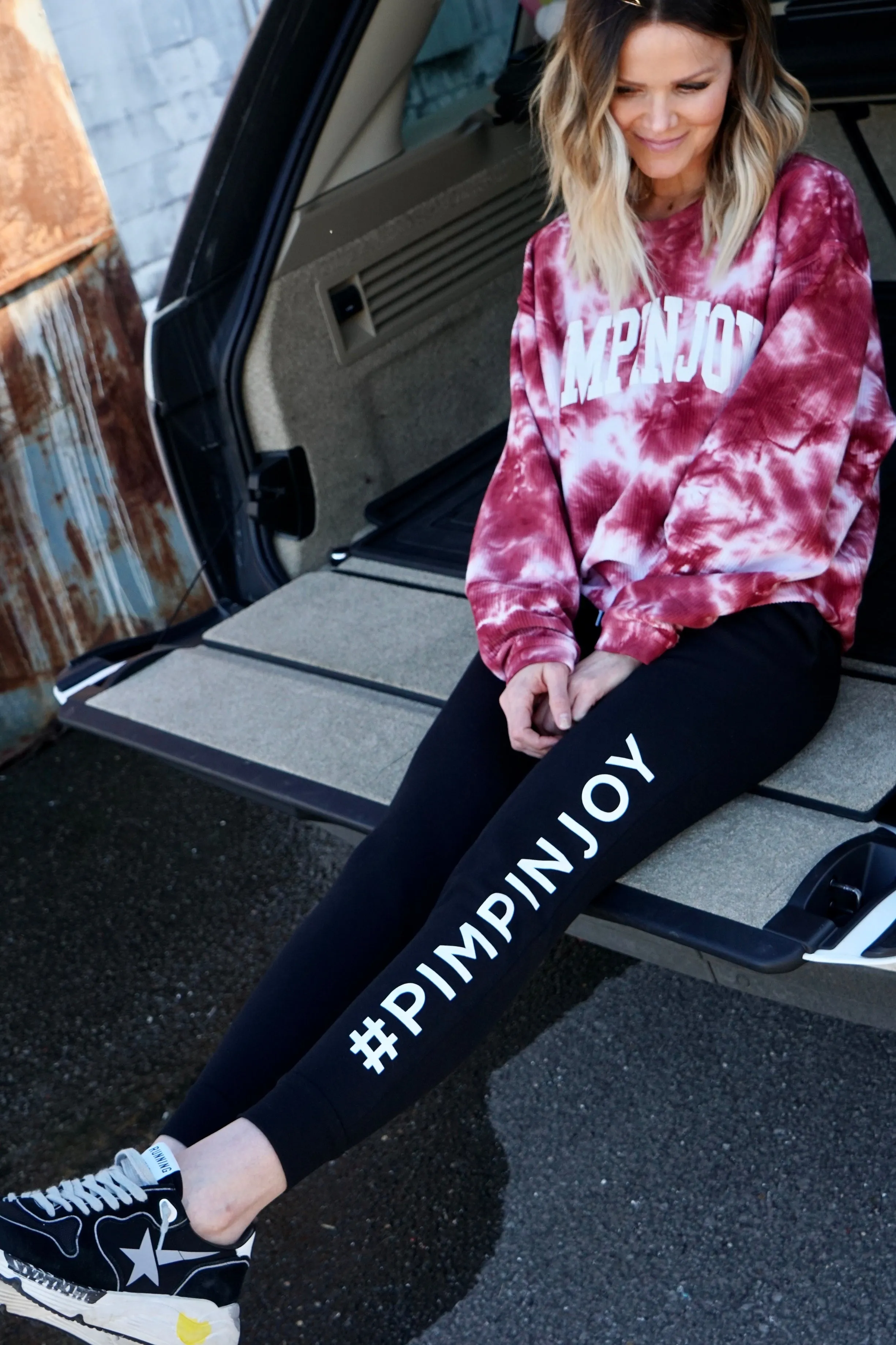 #PIMPINJOY Jogger Sweatpants - Black