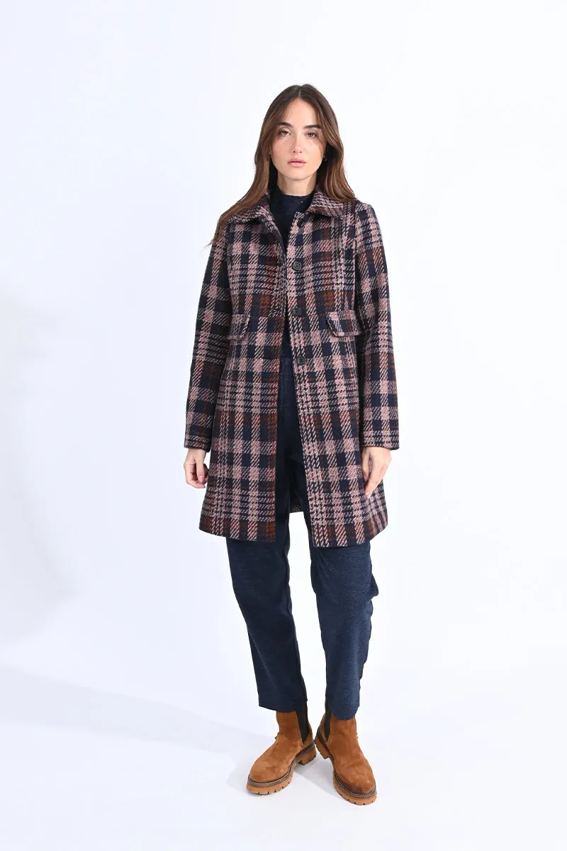 Plaid Pattern Coat by Molly Bracken