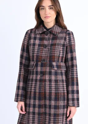 Plaid Pattern Coat by Molly Bracken