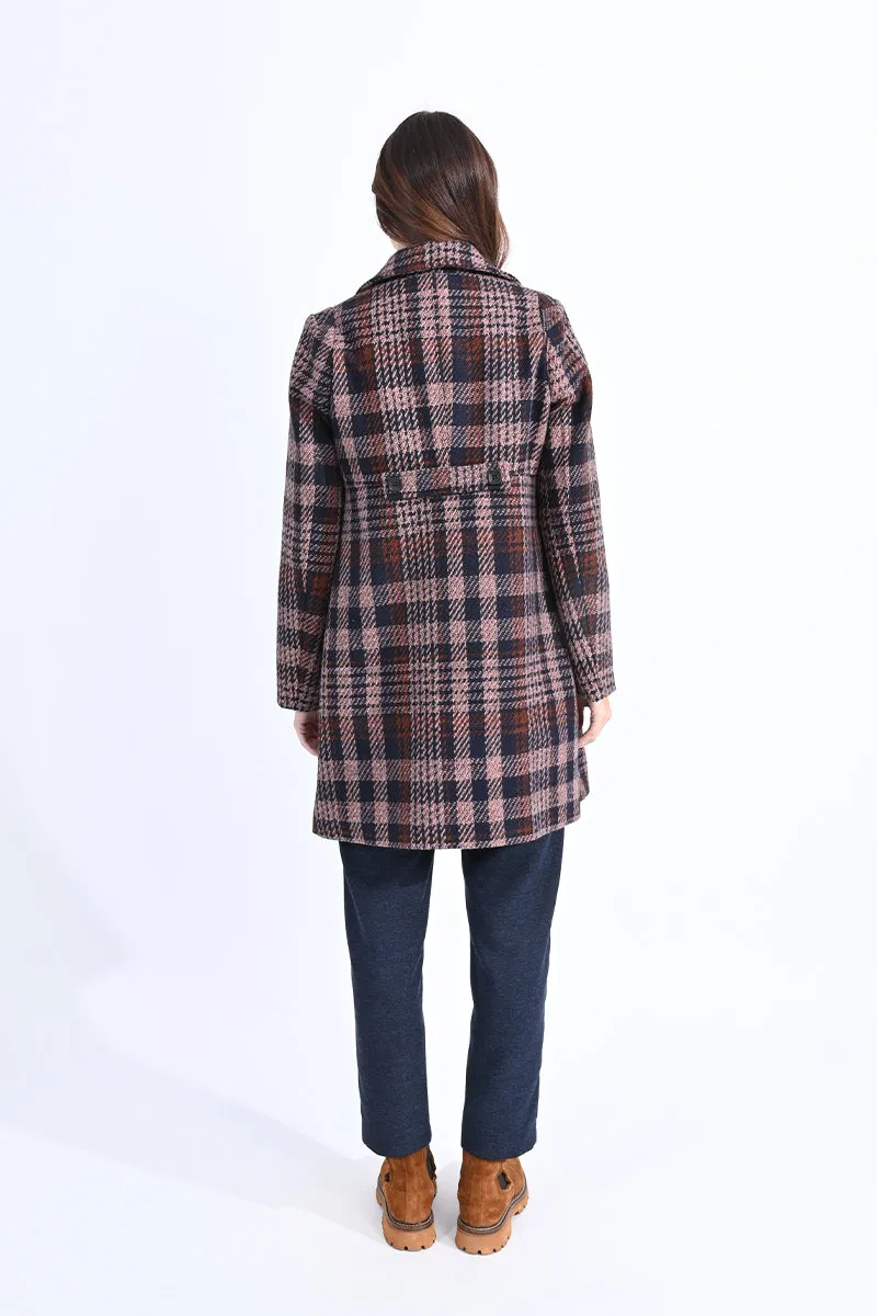 Plaid Pattern Coat by Molly Bracken