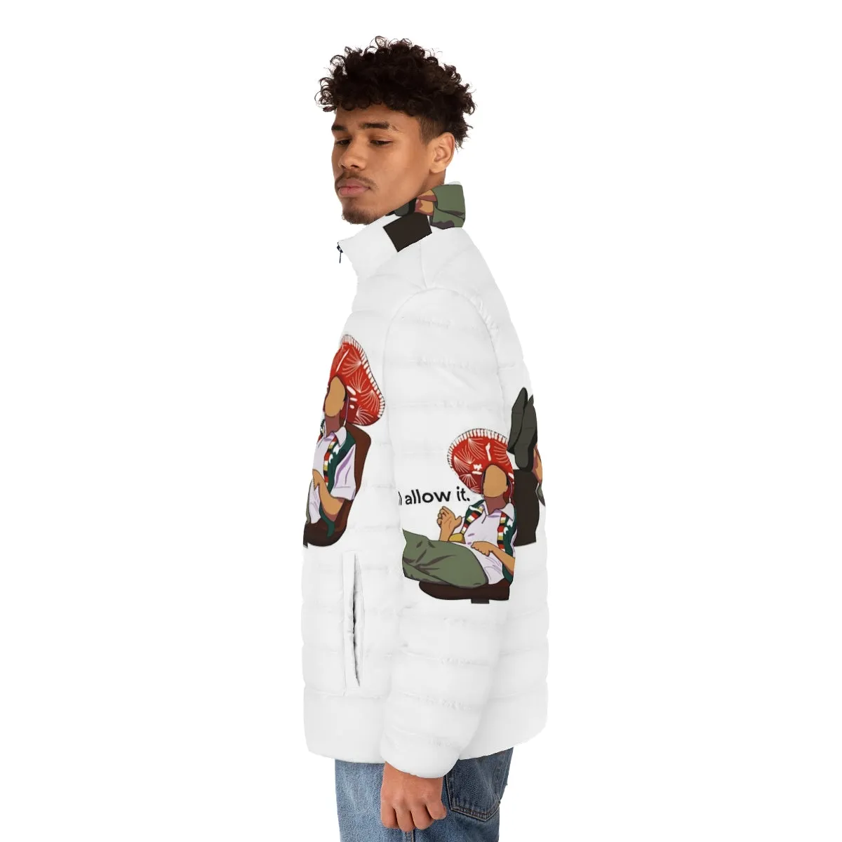 "I'll Allow It" Community TV Show Puffer Jacket - Trending Pop Culture Style