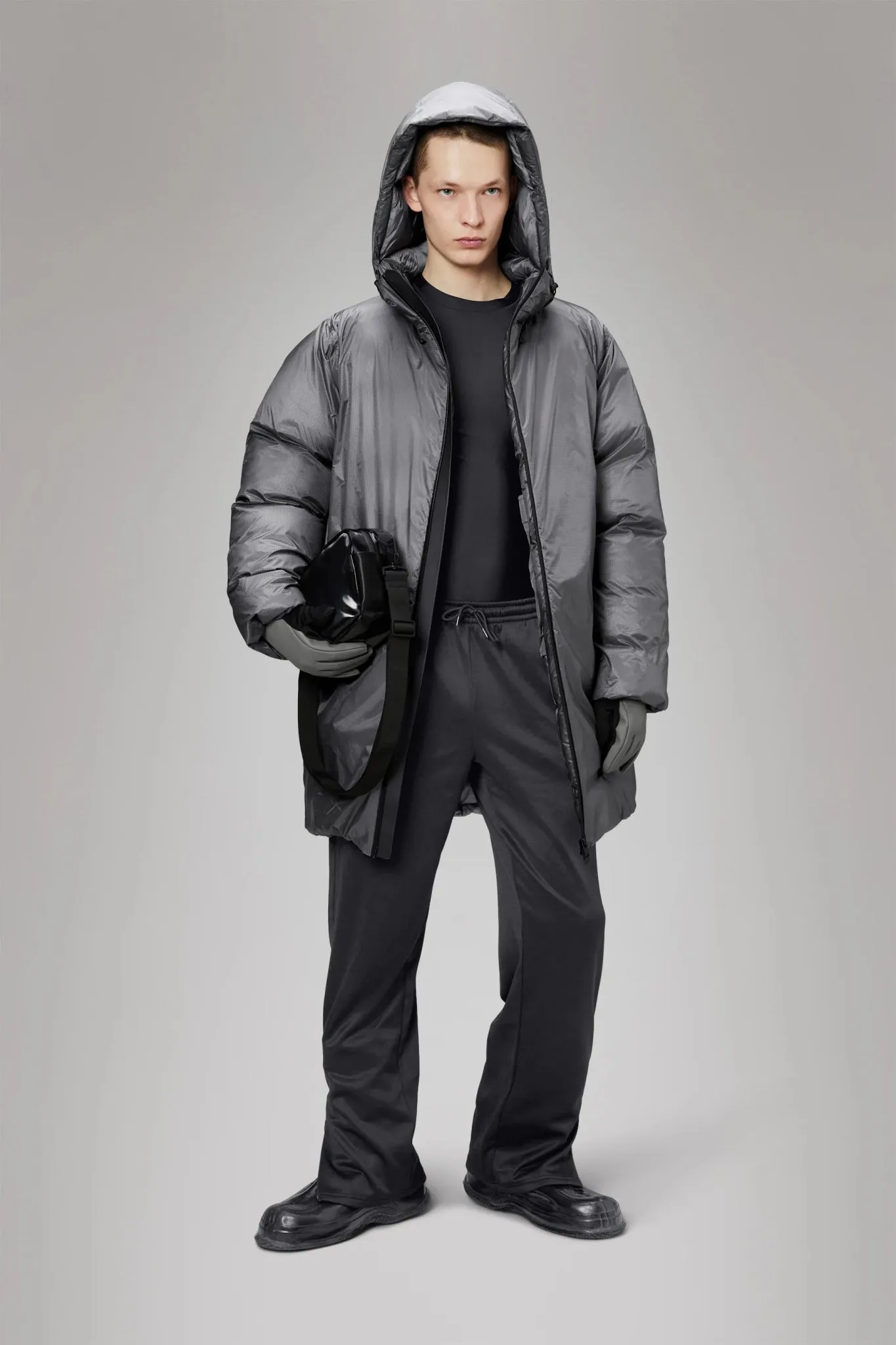 RAINS KEVO Long Puffer Jacket W4T4