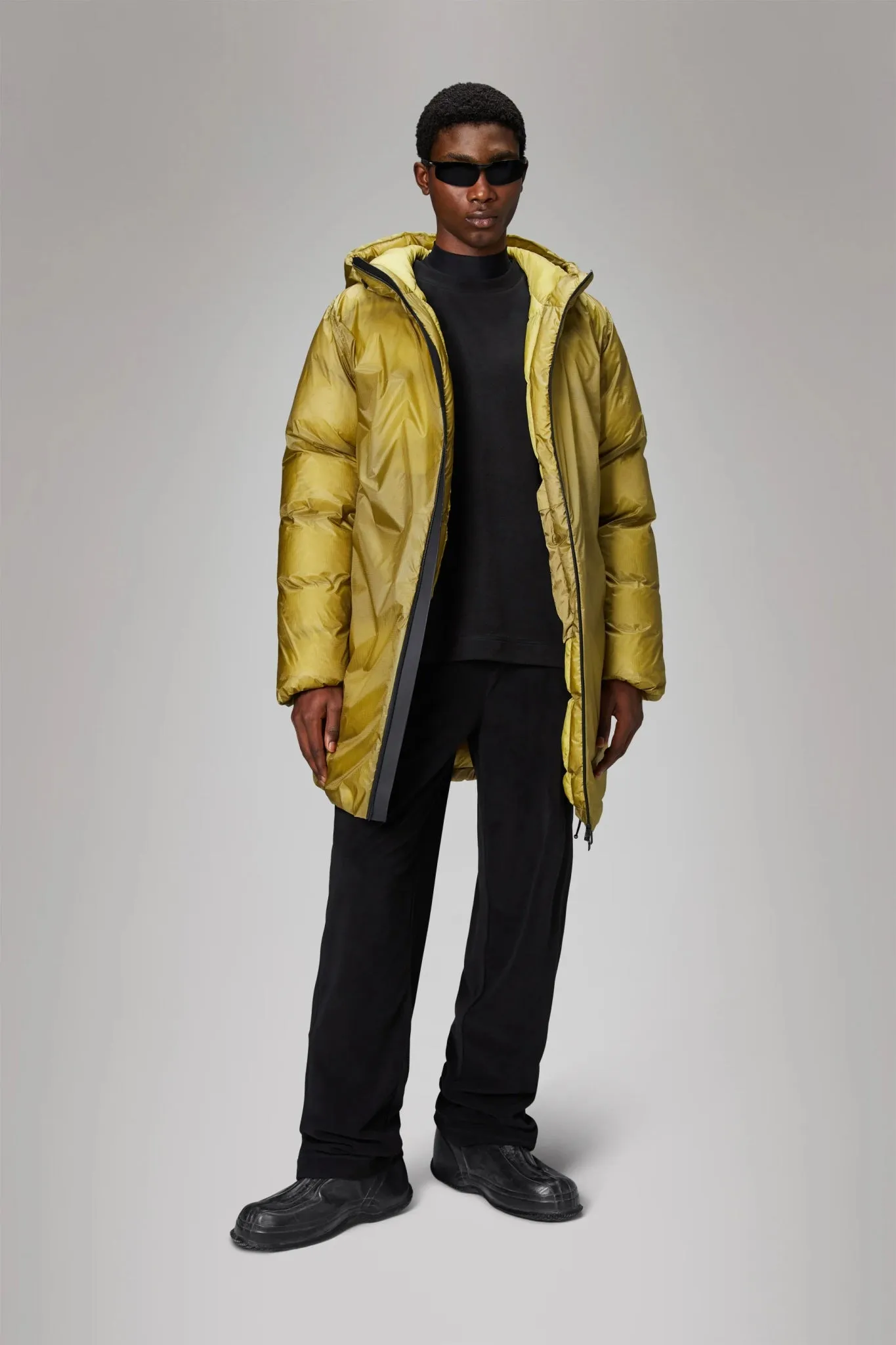 RAINS KEVO Long Puffer Jacket W4T4