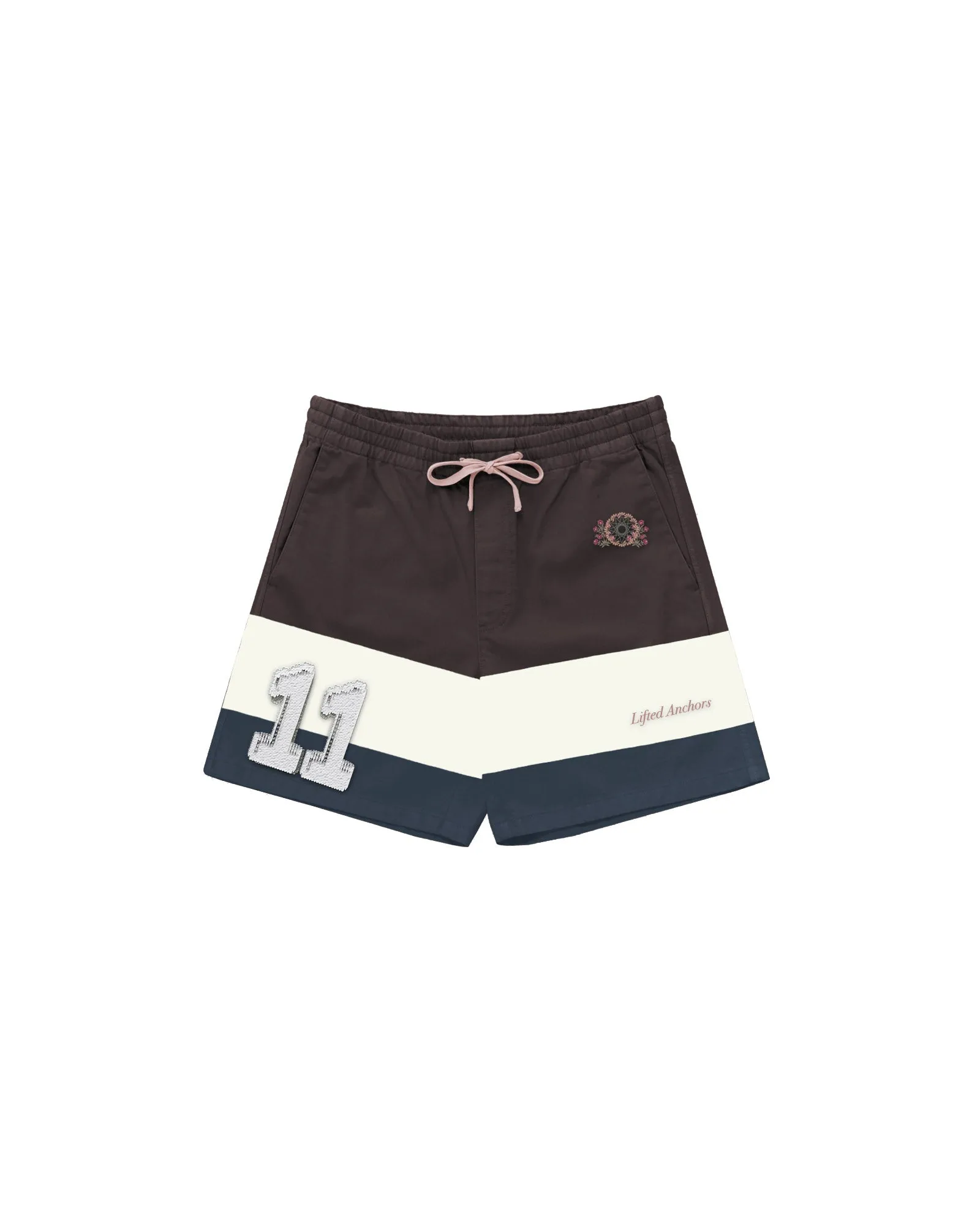 Rugby Essential Shorts (Brown/Navy)