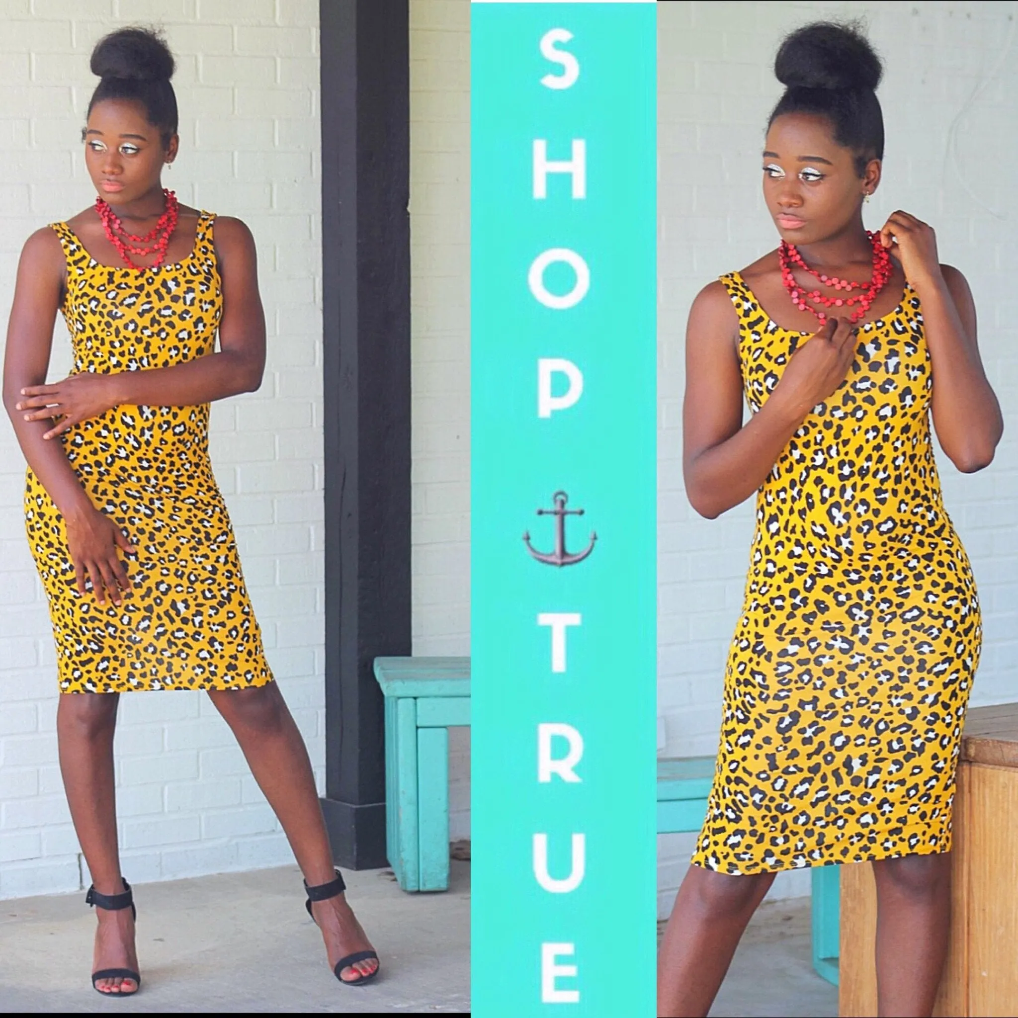 Safari Midi Dress