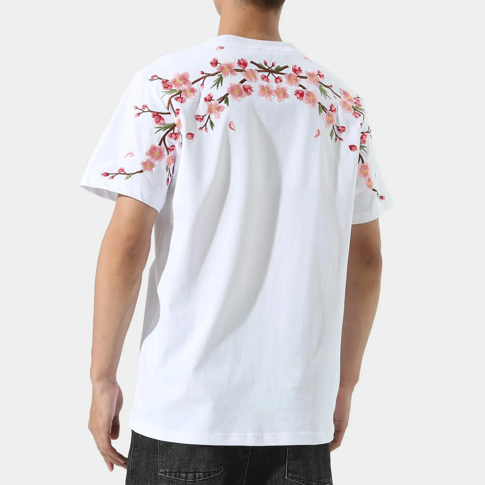 Sakura Embroidered Shirt