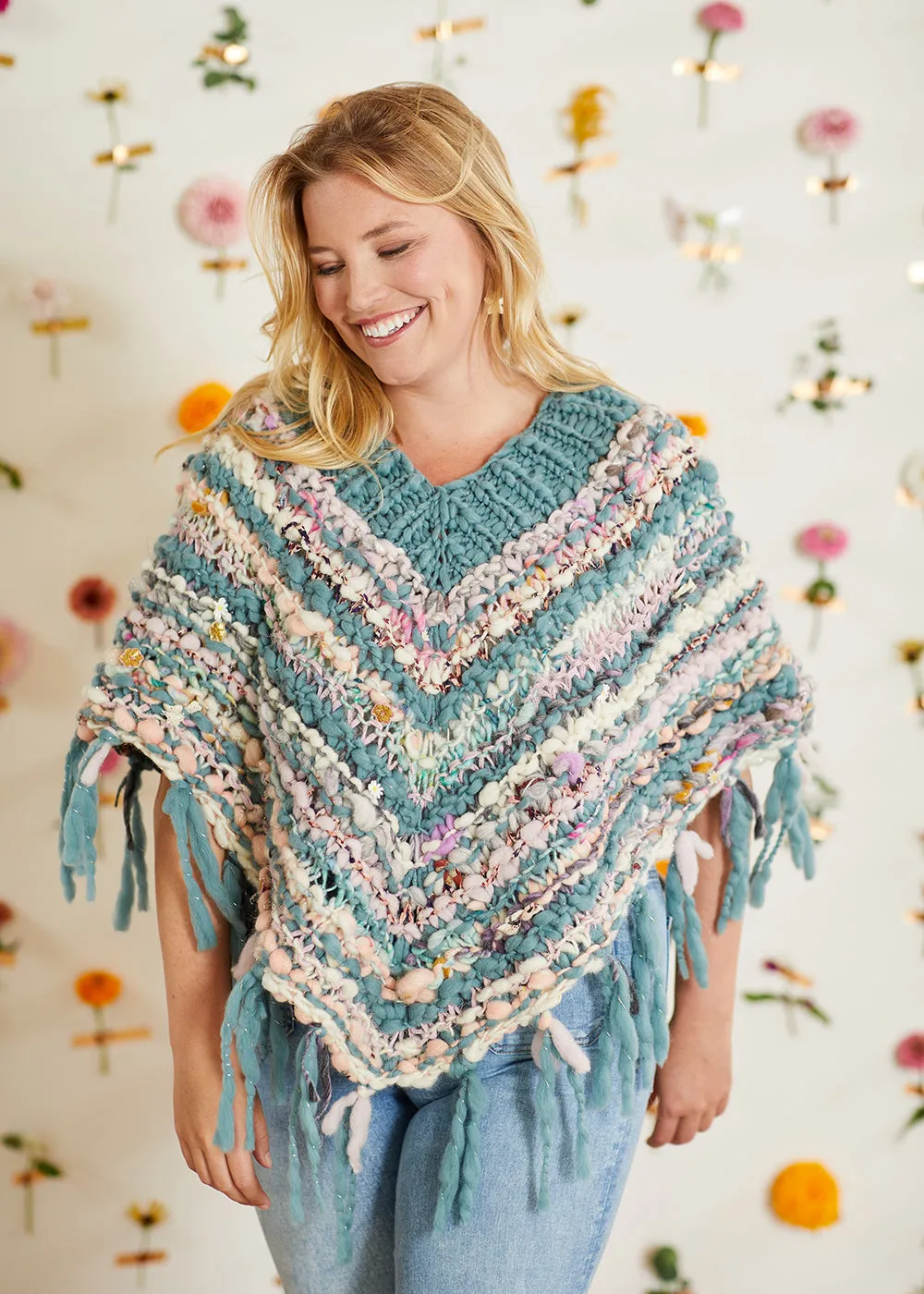 Shake Your Groove Thing Poncho Pattern