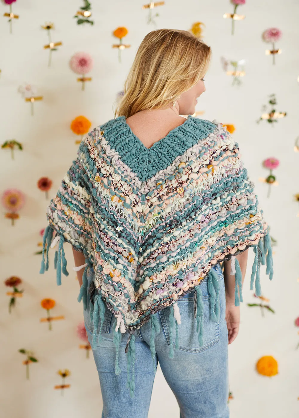 Shake Your Groove Thing Poncho Pattern