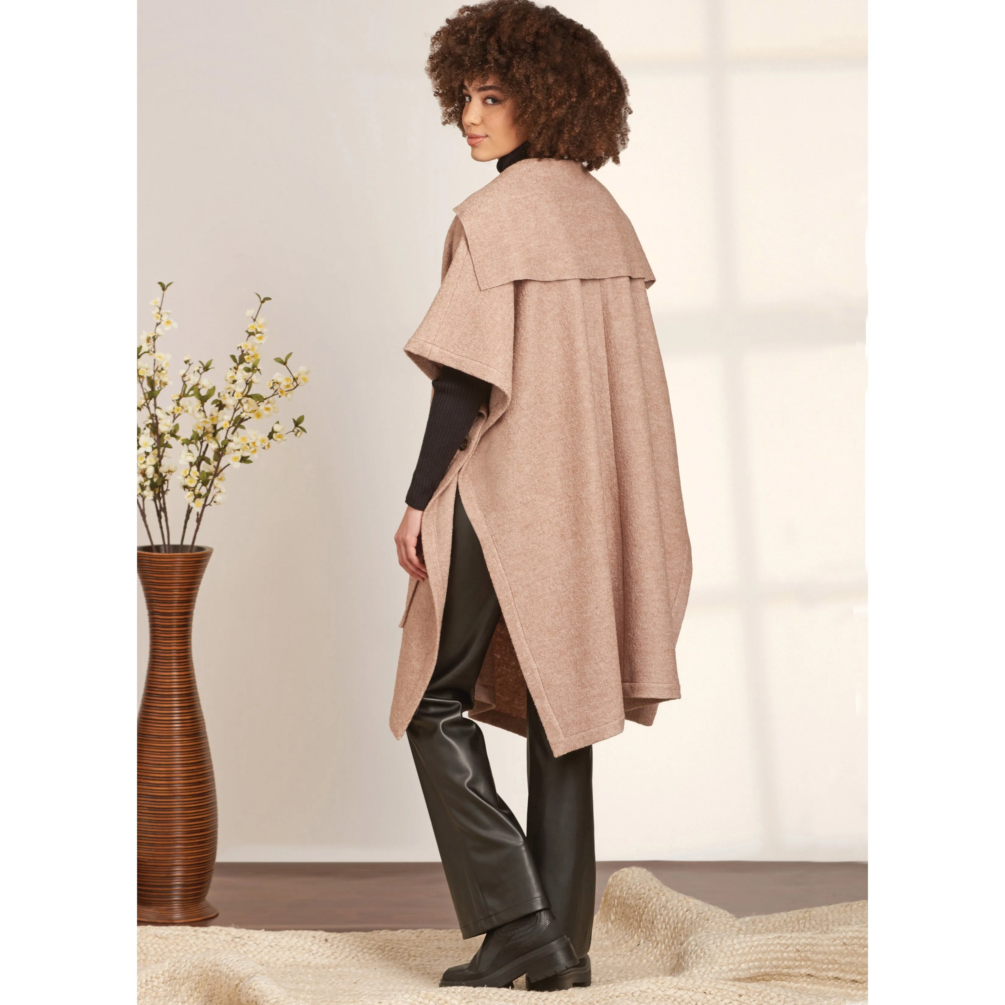 Simplicity Sewing Pattern S9649 MISSES' PONCHOS