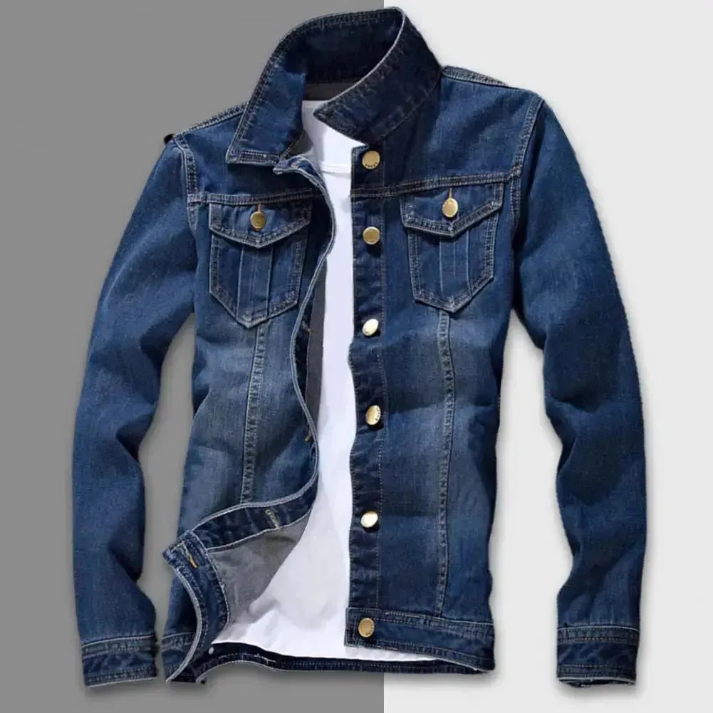 Slim Fit Classic Denim Jacket