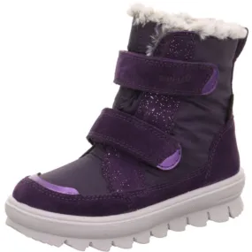 Superfit Purple Flavia Boots With Warm Lining