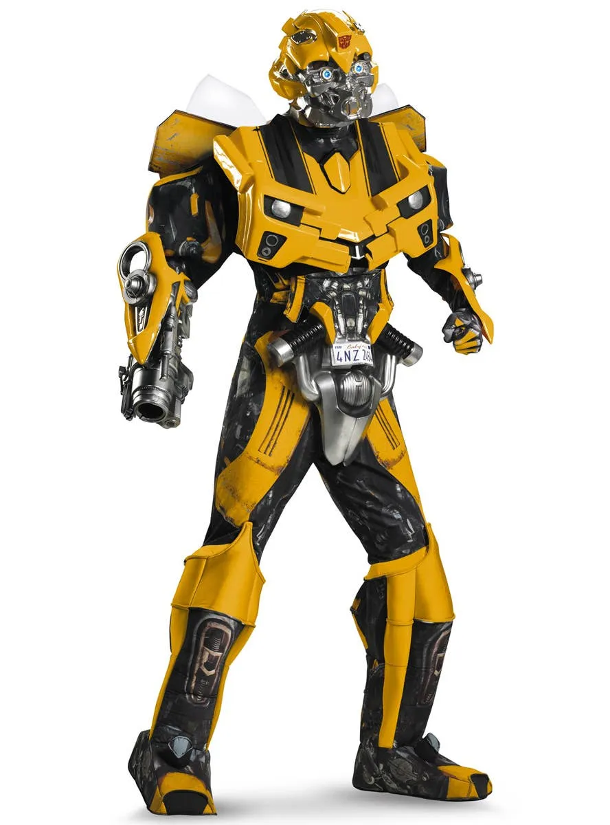 Supreme Edition Mens Bumblebee Transformers Costume