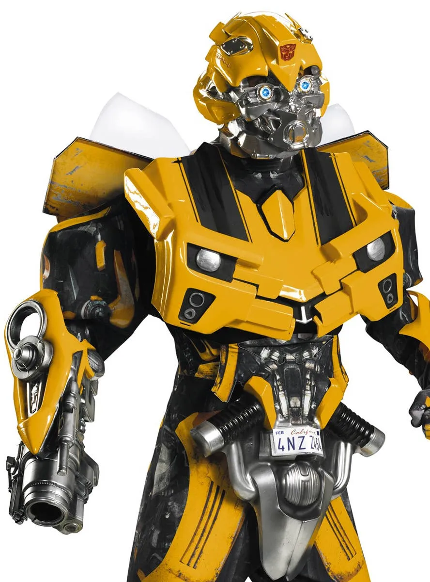 Supreme Edition Mens Bumblebee Transformers Costume