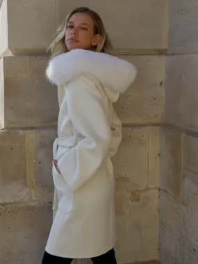 The Paris Coat Ivory